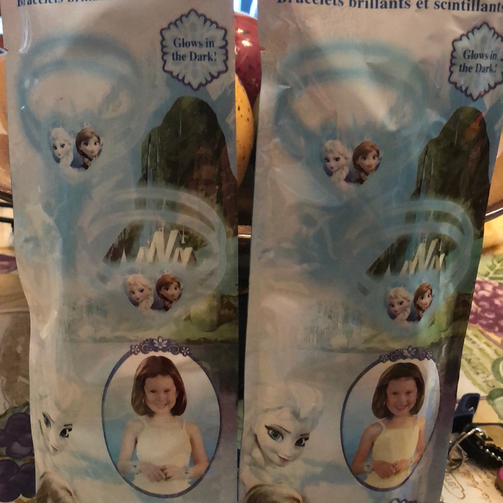 Sparkle and glow frozen bracelets